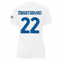 Dámy Fotbalový dres Inter Milan Henrikh Mkhitaryan #22 2023-24 Venkovní Krátký Rukáv